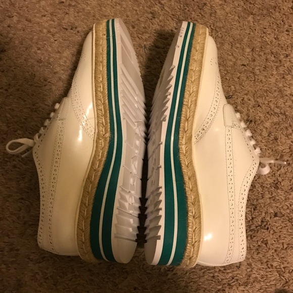 ❗️Sale❗️Prada Platform Brogue-Trim Leather Oxford - Picture 2 of 5